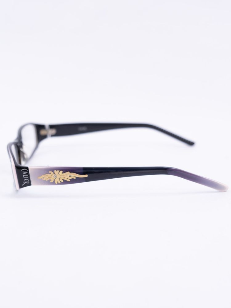 CALIER RECTANGULAR PURPLE GRADIENT GLASSES WITH BEIGE TOTEM 5