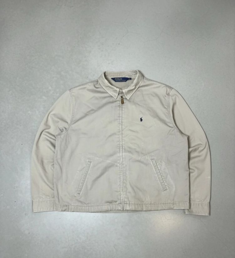 Polo By Ralph Lauren Beige Zip-Up Jacket image 1