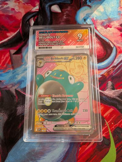 Pokémon TCG 2025 black star promo Iono'S Bellibolt Ex English ACE 9