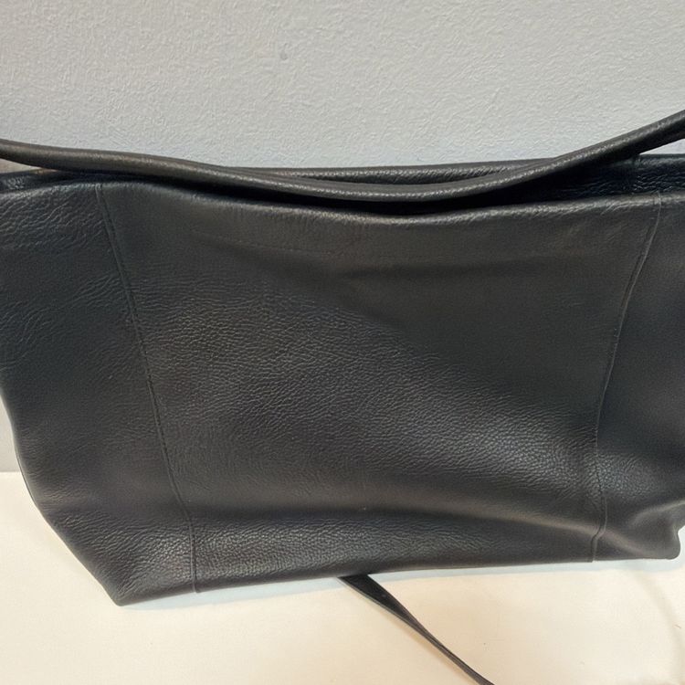 COACH Polished Pebbled Scout Hobo Black Bag BNWT 2 Inter Changeable Straps image 4