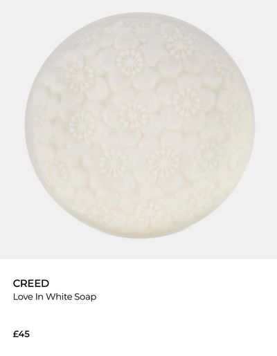 Creed Love In White Soap