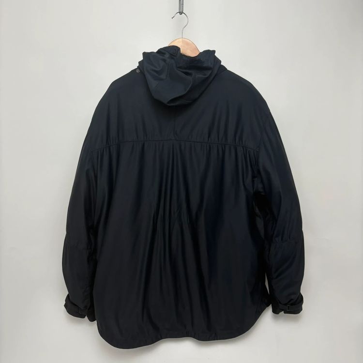 Stone Island 90’s Green Edge Navy Dual Layer Nylam Dutch Rope Parka Jacket - XXL image 5