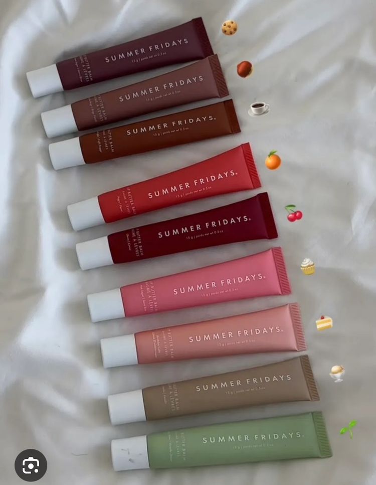 Summer Fridays Lip Balm Tubes