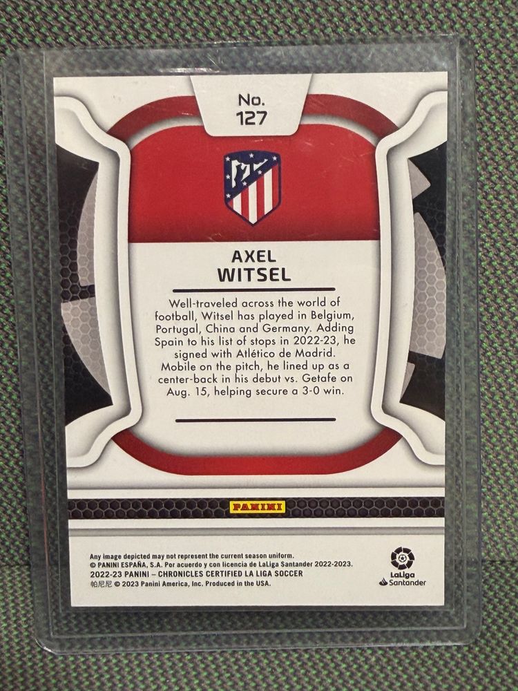 Panini Certified Axel Witsel 16/23 image 2