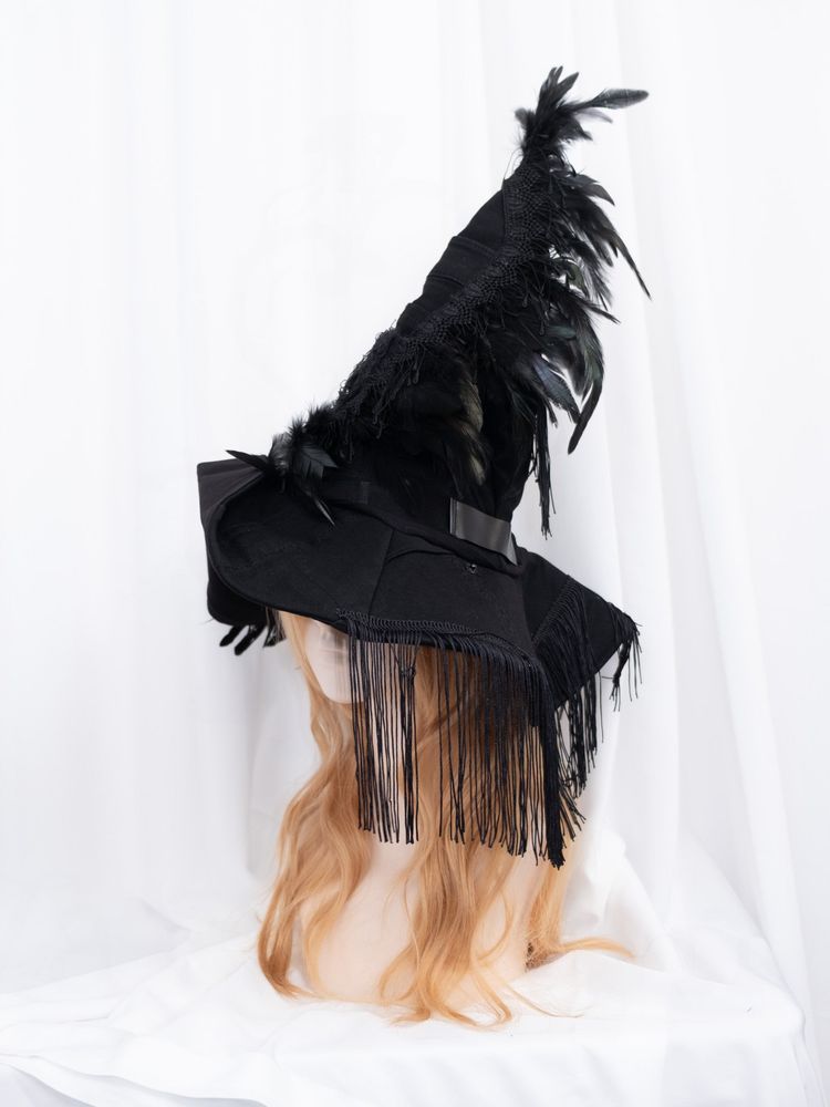RAVEN WITCH HAT | MAJO TORIPURU imagen 5