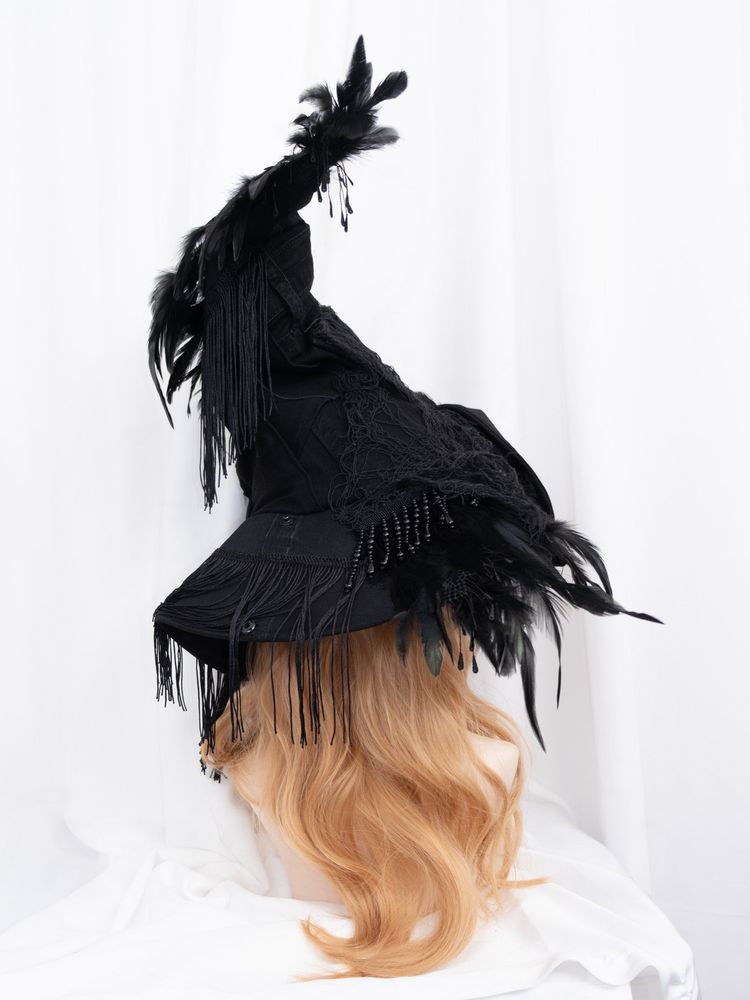 RAVEN WITCH HAT | MAJO TORIPURU imagen 6
