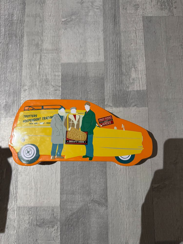 only fools &horses Tin of biscuits Shaped Like A Car