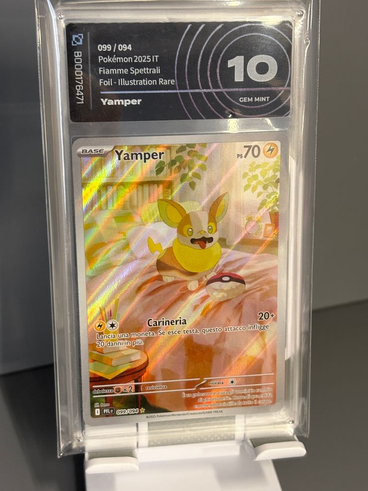 Pokémon 2025 It Fiamme Spettrali Yamper Card image 1