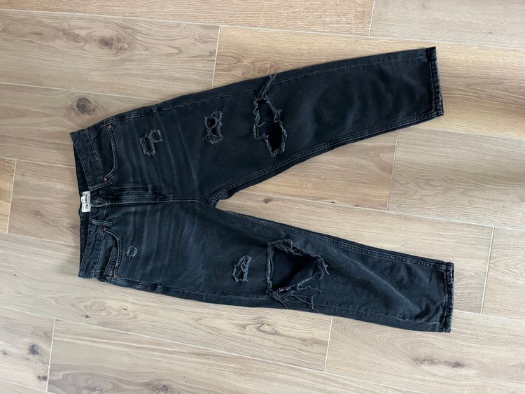 Black Ripped Jeans image 1