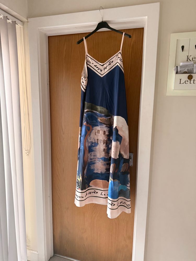 Immagine di Navy print dress  2