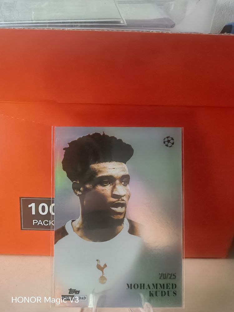 Mohammed Kudus Football Trading Card