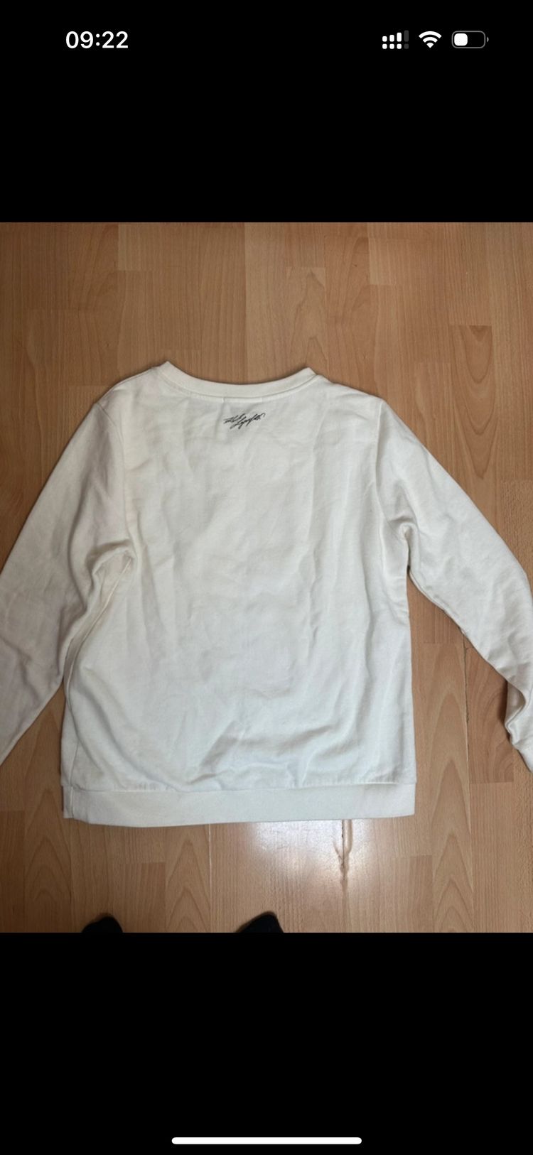 Karl Lagerfield White Cream sweater Size L image 4