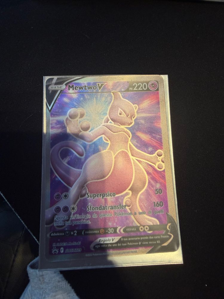 Pokémon Mewtwo V Pokémon Card product image