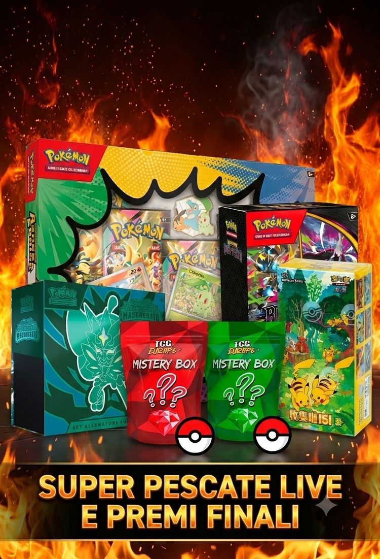 POKÉMON 5 PESCATE LIVE