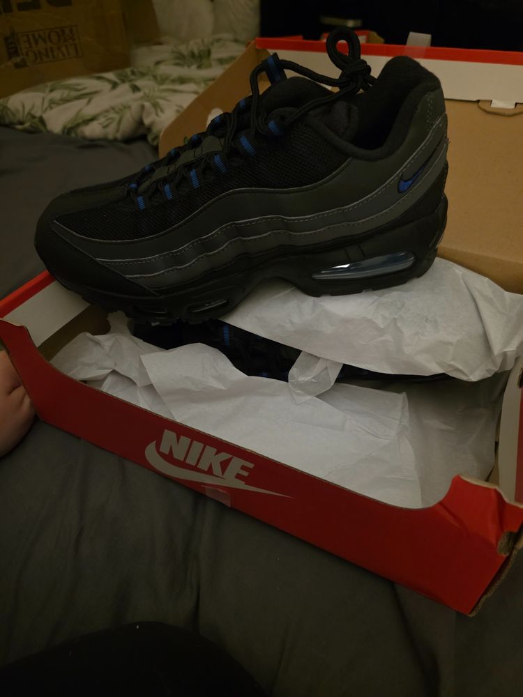 Nike Black And Blue 95 uk7