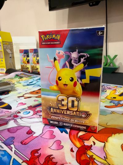 Pokemon TGC: 30 Anniversario - Booster Bundle ( 6 buste)