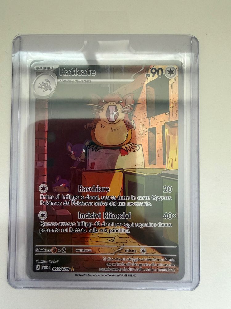 Raticate Pokémon Trading Card