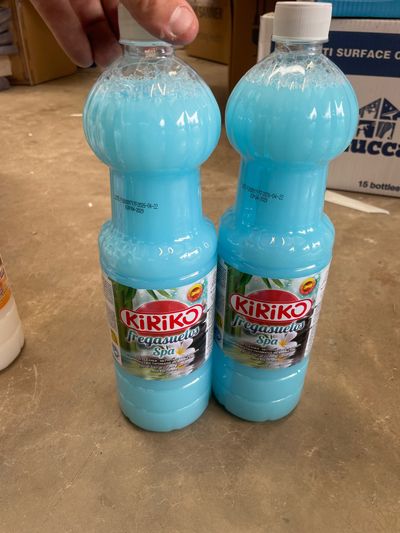 2X Blue FLOOR CLEANER