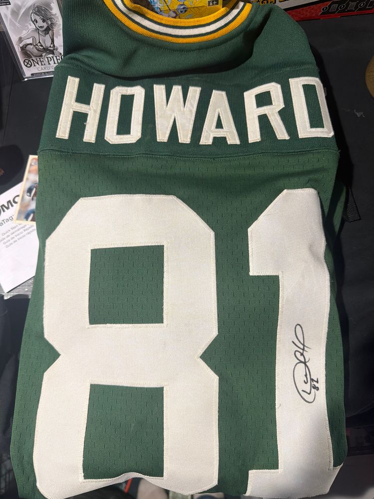 Desmond Howard Auto Green Bay Packers jersey