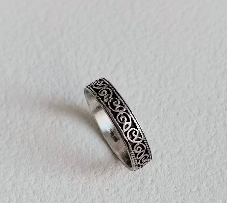 Silver Decorative Ring
