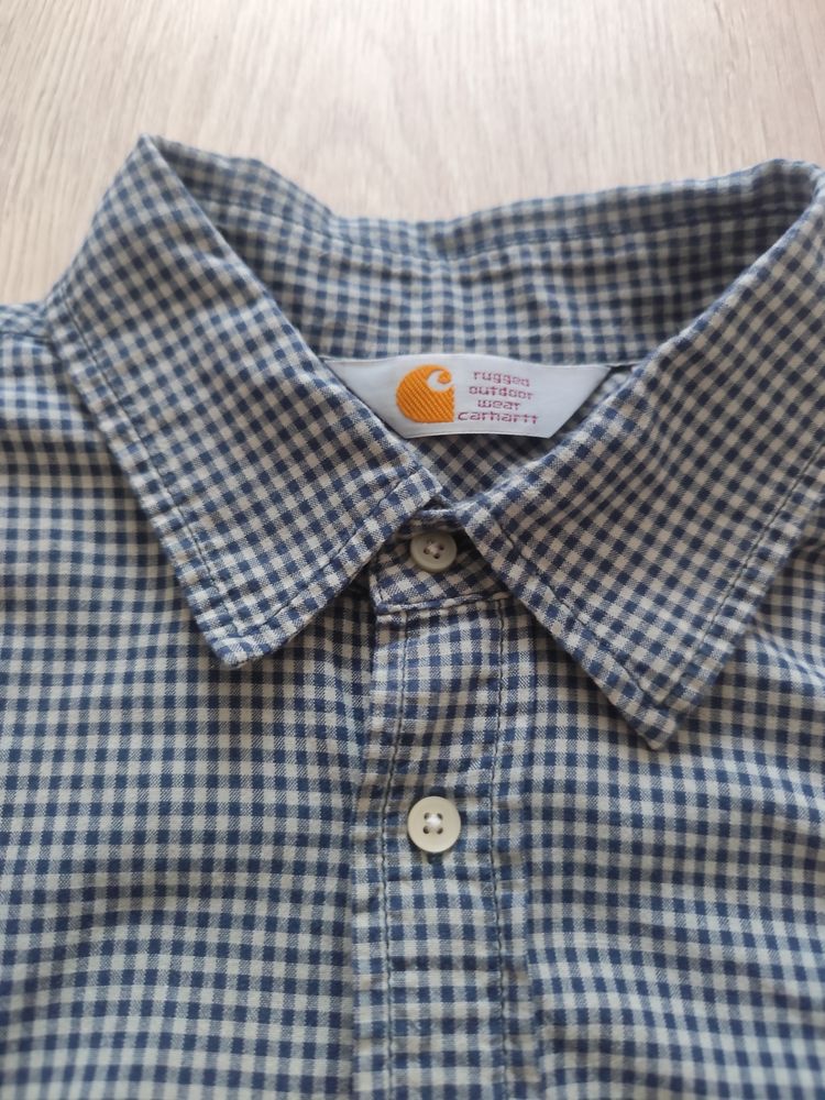 Koszula Carhartt w drobną kratkę rozmiar L obraz 6