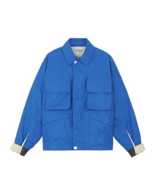 Stone Island Marina Plated Reflective Jacket