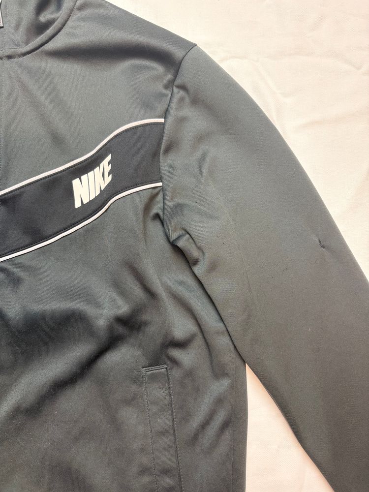 Nike Black And Grey Zip-Up Jacket 4