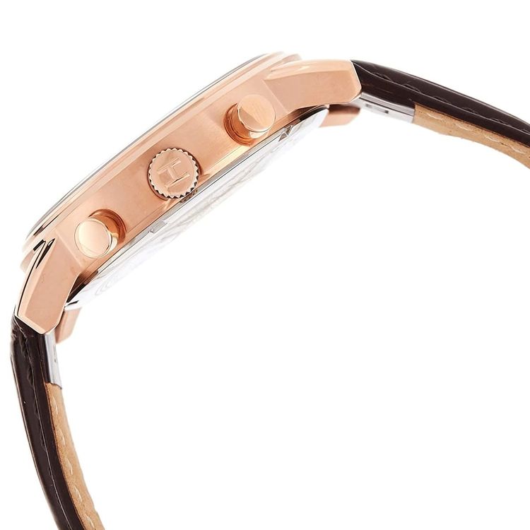 Tommy Hilfiger 1791399 Brown Leather Strap With Blue Dial Watch For Men image 2