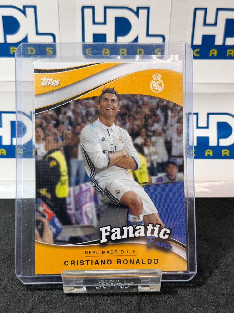 Topps Topps Cristiano Ronaldo Real Madrid C.F. Fanatic Fans Card product image