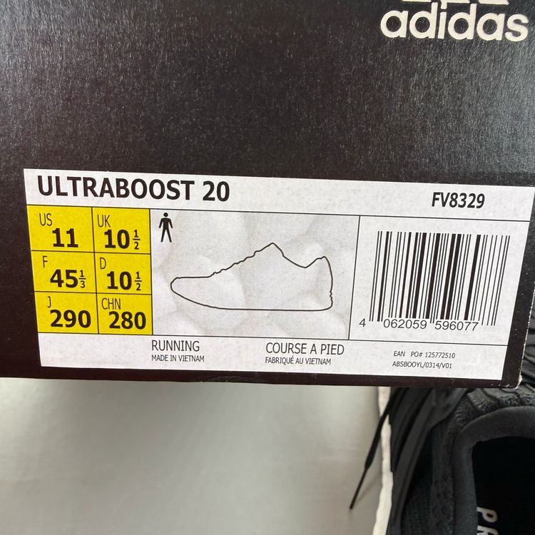 Adidas Ultra Boost DNA 4.0 Core Black Cloud White Men's Trainers FY9318 image 5