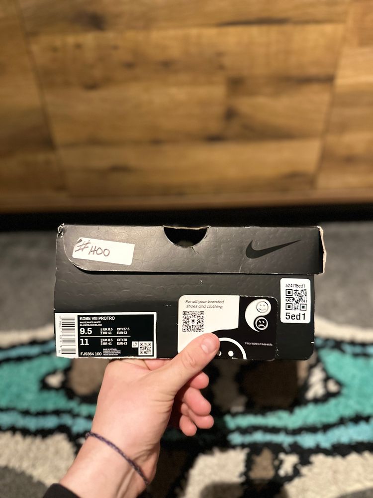 Nike Kobe 8 Protro “Halo” U.K. 8.5 image 7