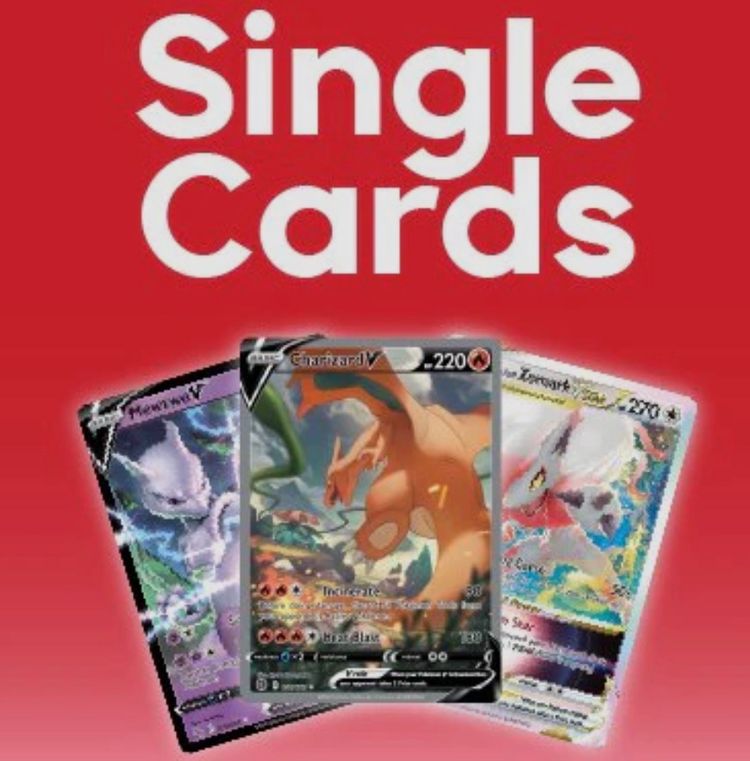 Single Collectible Cards Pokemon