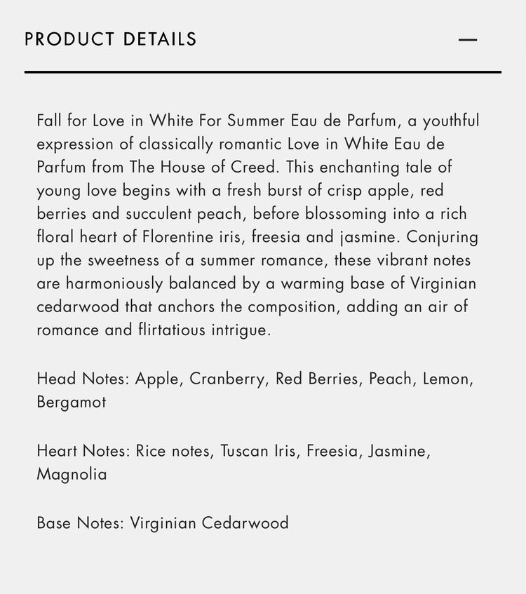Love In White For Summer Eau De Parfum 30Ml 2
