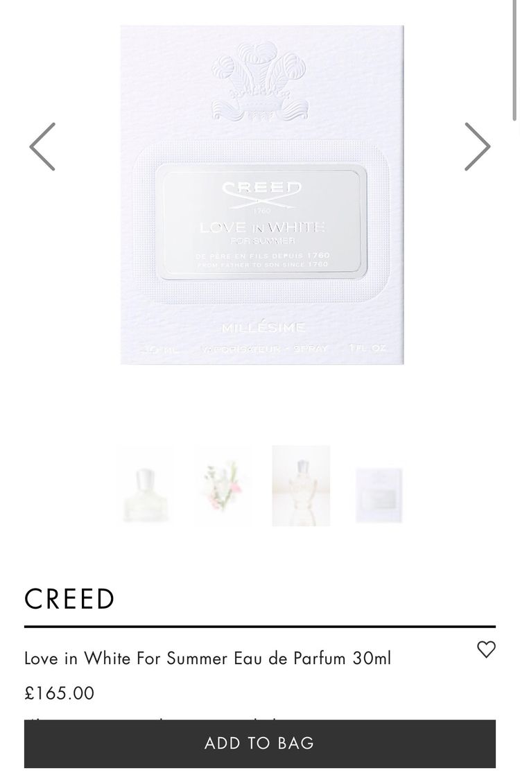 Love In White For Summer Eau De Parfum 30Ml