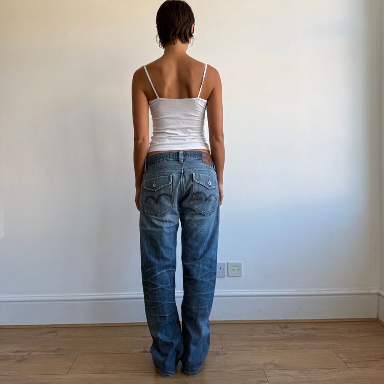 Levi’s ripped knee jeans - Size 33x32 obraz 7