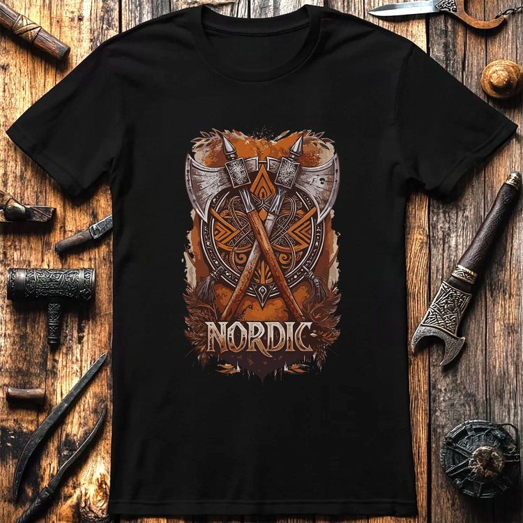 Vikings Nordic54 T-Shirt Coloured graphic 6
