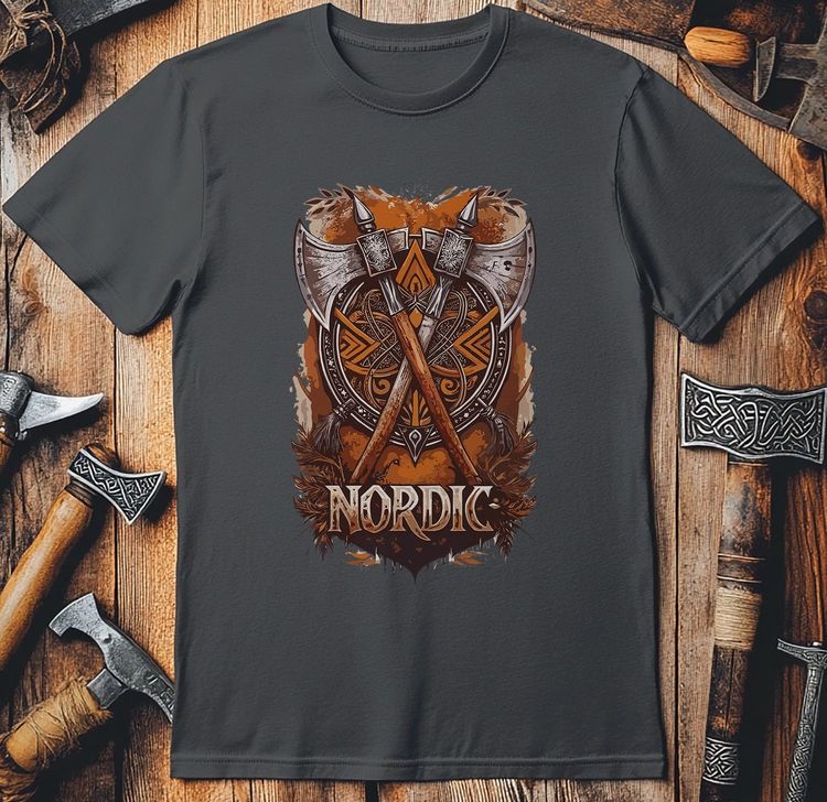Vikings Nordic54 T-Shirt Coloured graphic 8