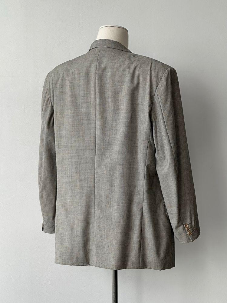 Canali 1980s Pure Wool Double Breasted Blazer - 48L image 5