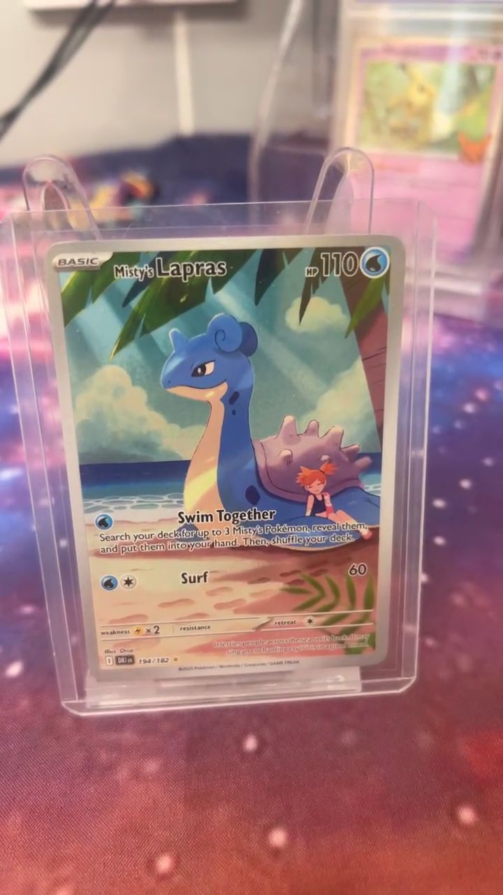 Pokemon Misty's Lapras 194/182 image 1