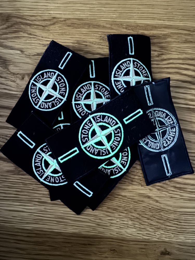 Stone Island Glow in The Dark Badges