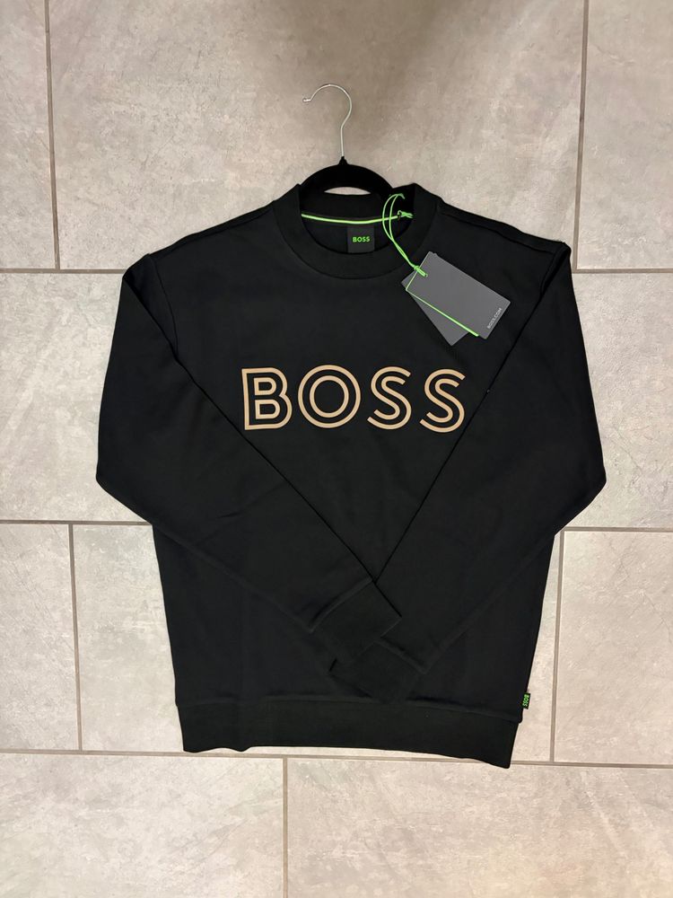 Hugo boss jumper “ BLACK brown outline “ S 