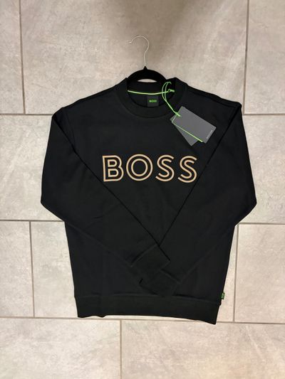 Hugo boss jumper “ BLACK brown outline “ S
