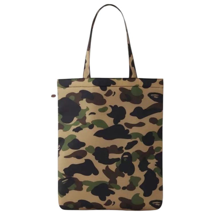 Bape Shark Tote Bag Camo Green image 2