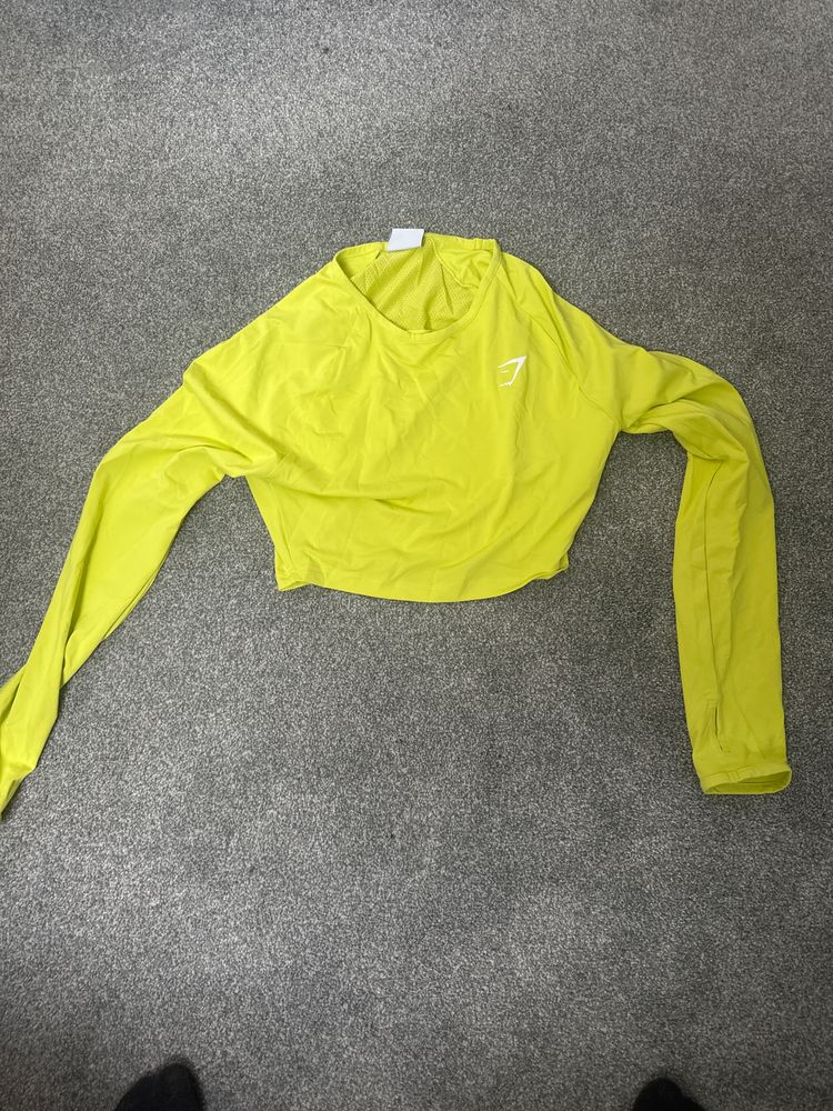 Gymshark Long Sleeve Crop Top