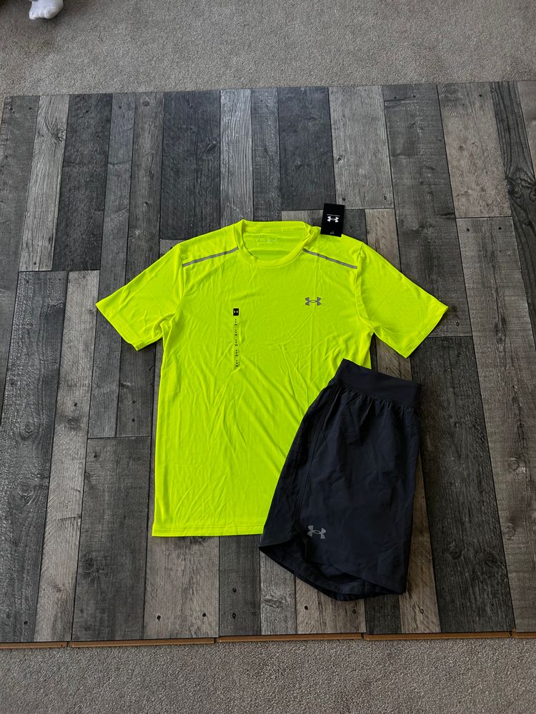 UA Short Set ‘Neon Yellow Volt’ 