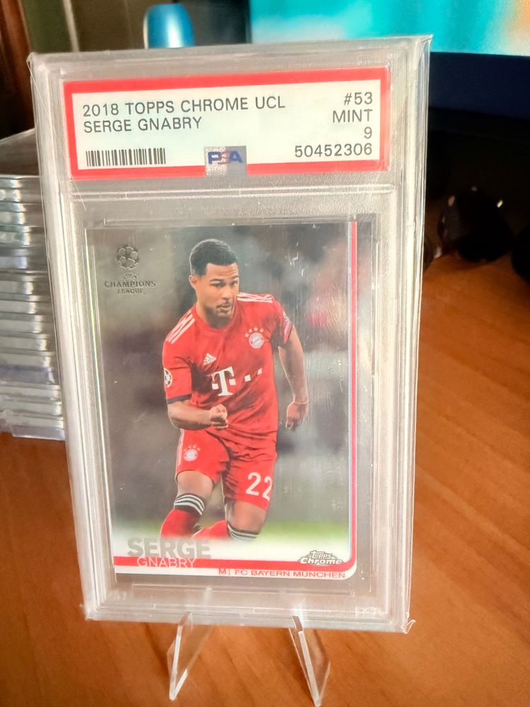 Topps Gnabry PSA 9  product image