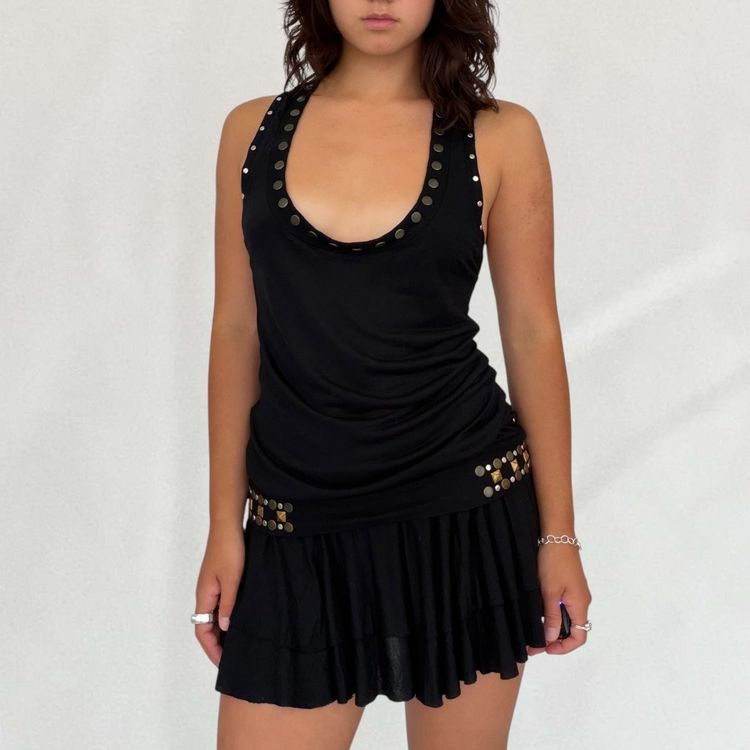 Roberto Cavalli studded dress