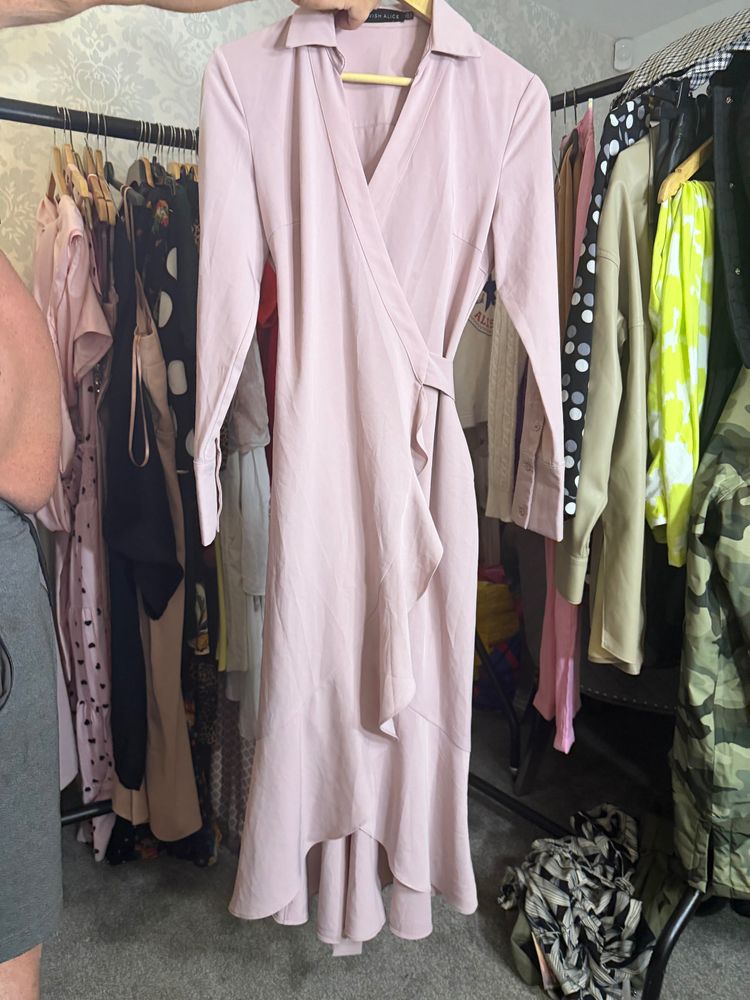 Immagine di Pink Cut-Out Sleeveless Dress 5