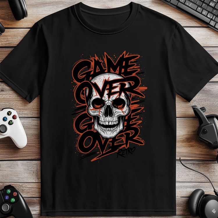 Gamer45 Skull T-shirt image 1