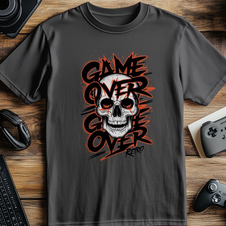 Gamer45 Skull T-shirt image 2